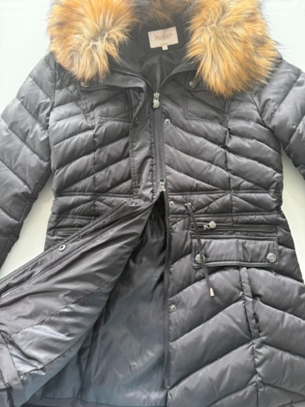 Black Laundry Winter Coat